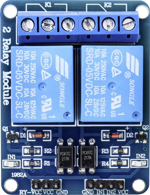 Produktbild: TRU COMPONENTS TC-9072472 Relais-Platine 1 St. Passend f&uuml;r (Entwicklungskits): Arduino