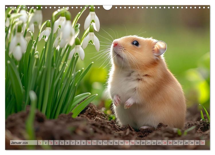 Produktbild: Sind sie nicht goldig? (Wandkalender 2026 DIN A3 quer), CALVENDO Monatskalender