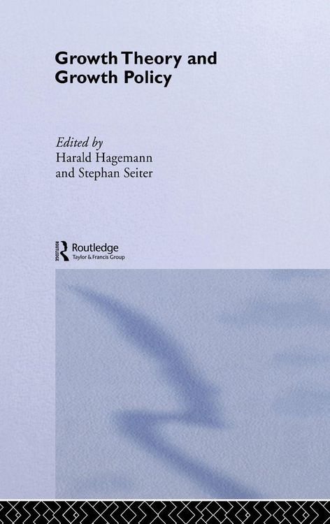 Produktbild: Growth Theory and Growth Policy