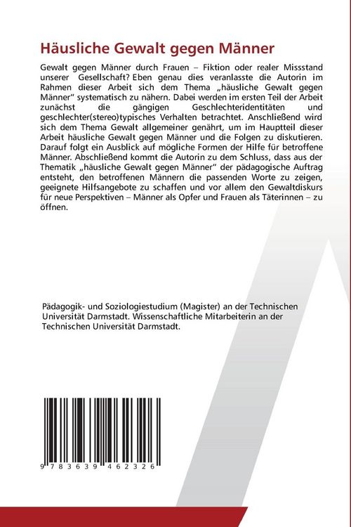 Produktbild: H&auml;usliche Gewalt gegen M&auml;nner
