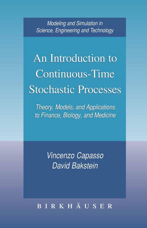 Produktbild: An Introduction to Continuous-Time Stochastic Processes