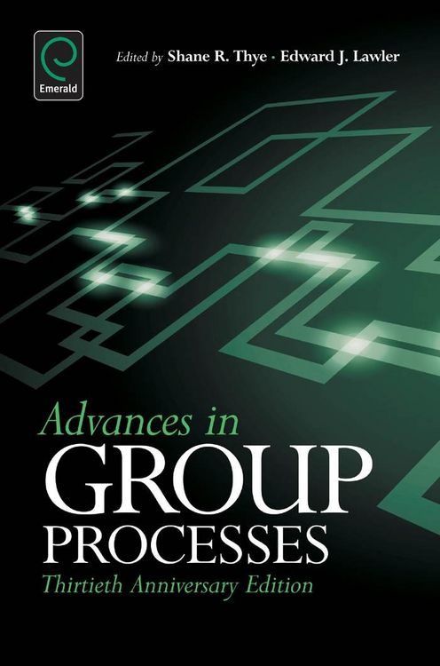 Produktbild: Advances in Group Processes
