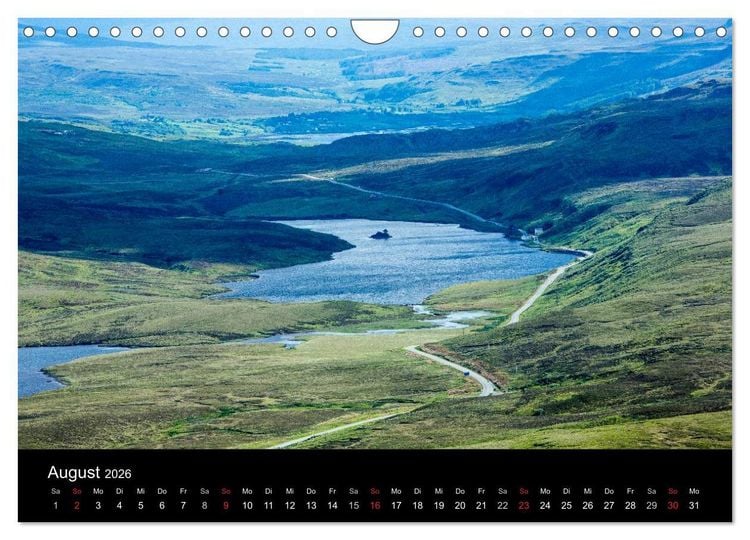 Produktbild: Isle of Skye - Schottlands Inseln (Wandkalender 2026 DIN A4 quer), CALVENDO Monatskalender