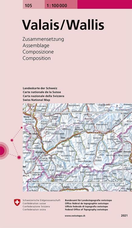 Produktbild: 105 Valais/Wallis