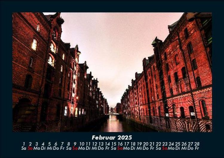 Produktbild: Hamburg 2025 Fotokalender DIN A5