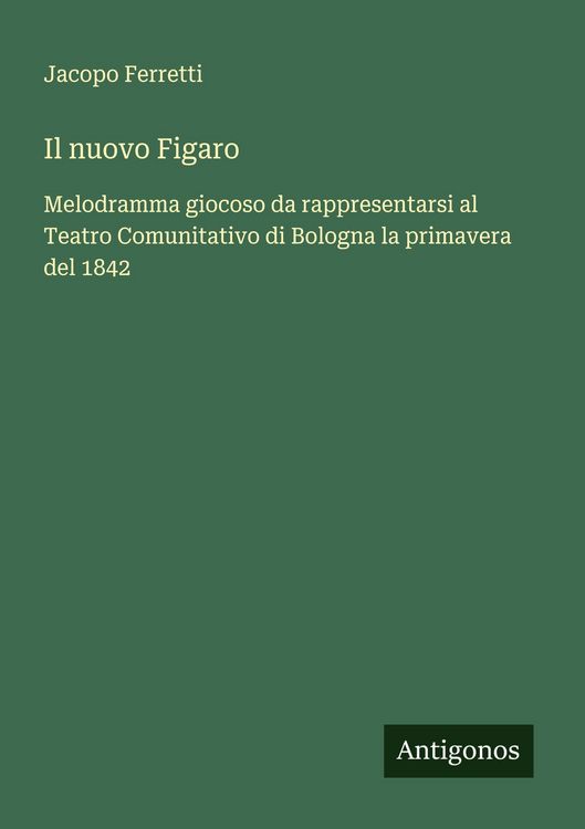 Produktbild: Il nuovo Figaro