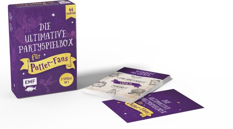 Produktbild: Kartenspiel: Die ultimative Partyspielbox f&uuml;r Harry Potter-Fans