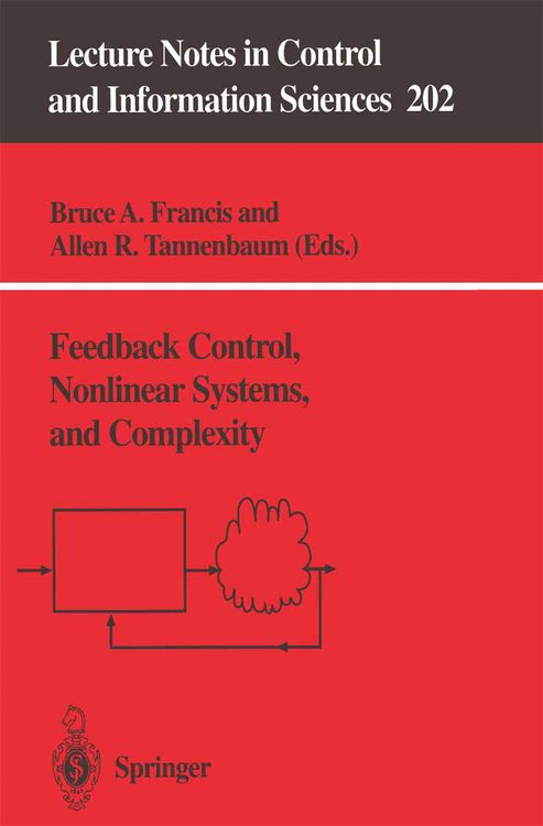 Produktbild: Feedback Control, Nonlinear Systems, and Complexity