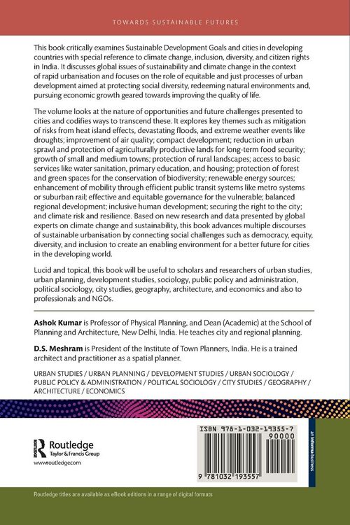 Produktbild: Sustainable Development Goals and Indian Cities