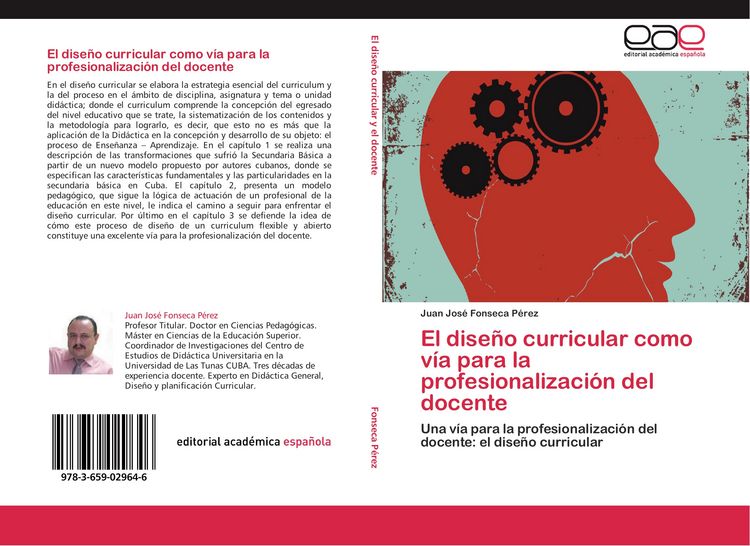 Produktbild: El dise&ntilde;o curricular como v&iacute;a para la profesionalizaci&oacute;n del docente