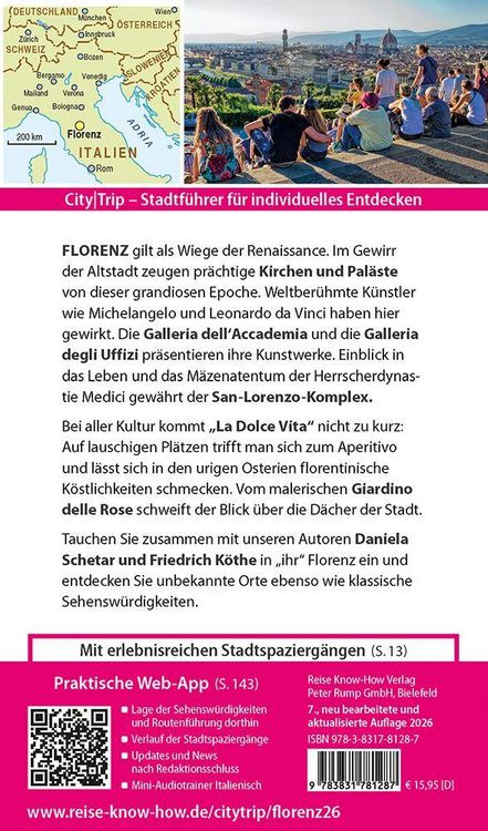 Produktbild: Reise Know-How CityTrip Florenz