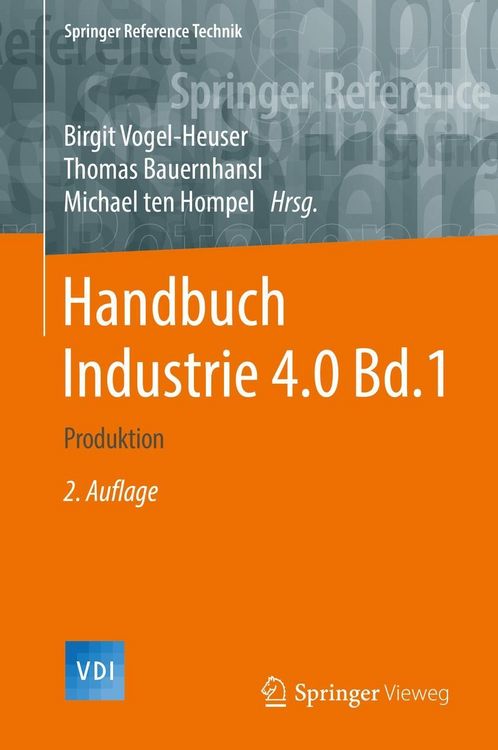 Produktbild: Handbuch Industrie 4.0 Bd.1