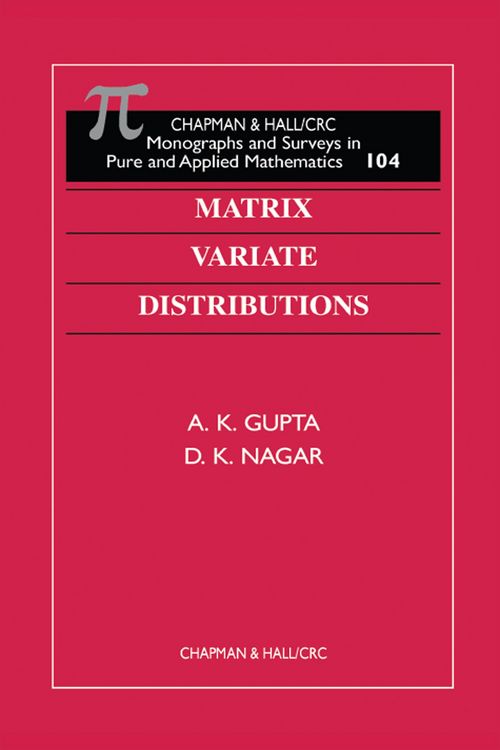 Produktbild: Matrix Variate Distributions