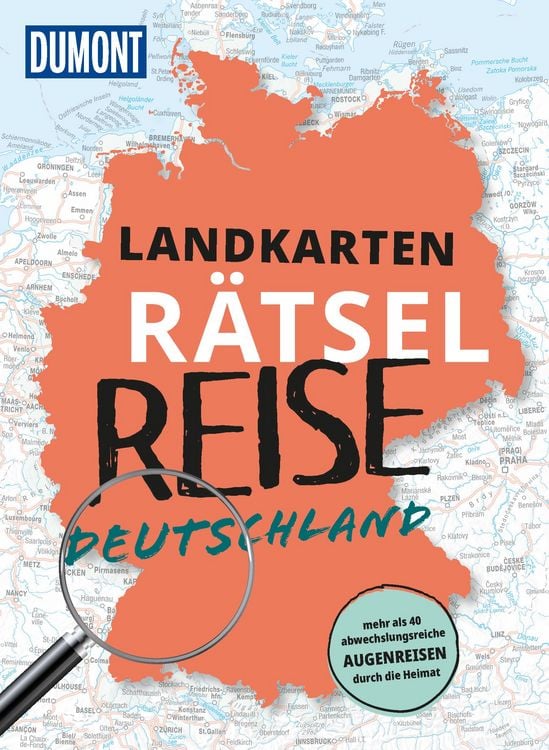 Produktbild: Landkarten-R&auml;tselreise Deutschland