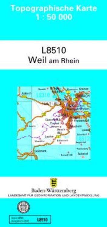 Produktbild: Weil am Rhein 1 : 50 000
