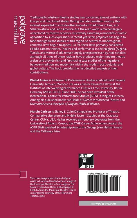 Produktbild: The Theatres of Morocco, Algeria and Tunisia