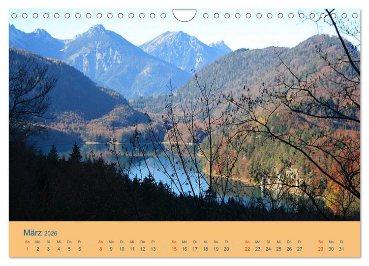 Produktbild: Bergseen - Juwelen der Berge (Wandkalender 2026 DIN A4 quer), CALVENDO Monatskalender