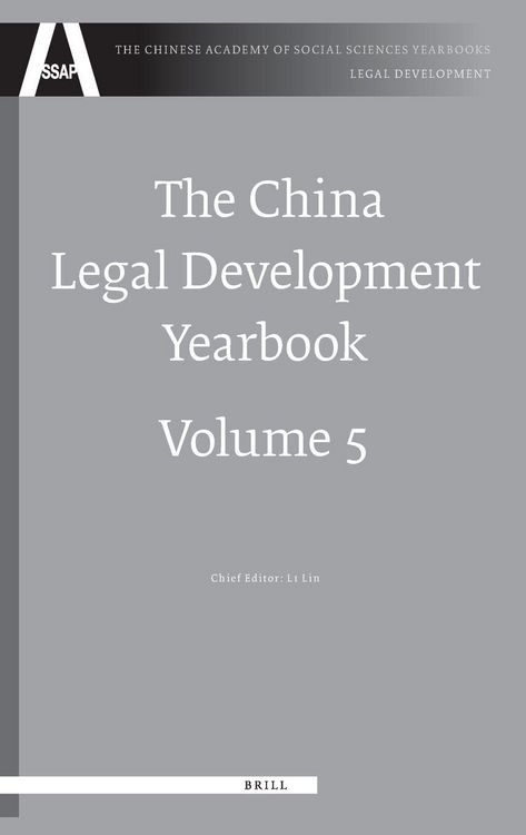 Produktbild: The China Legal Development Yearbook, Volume 5