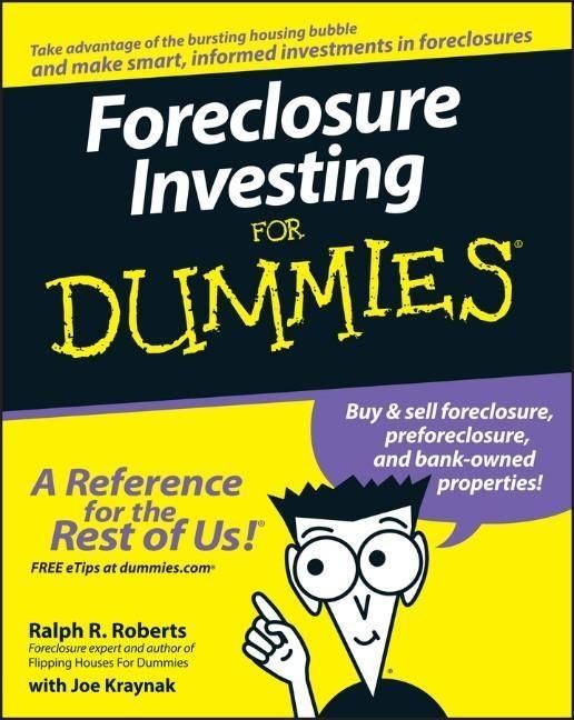 Produktbild: Foreclosure Investing For Dummies