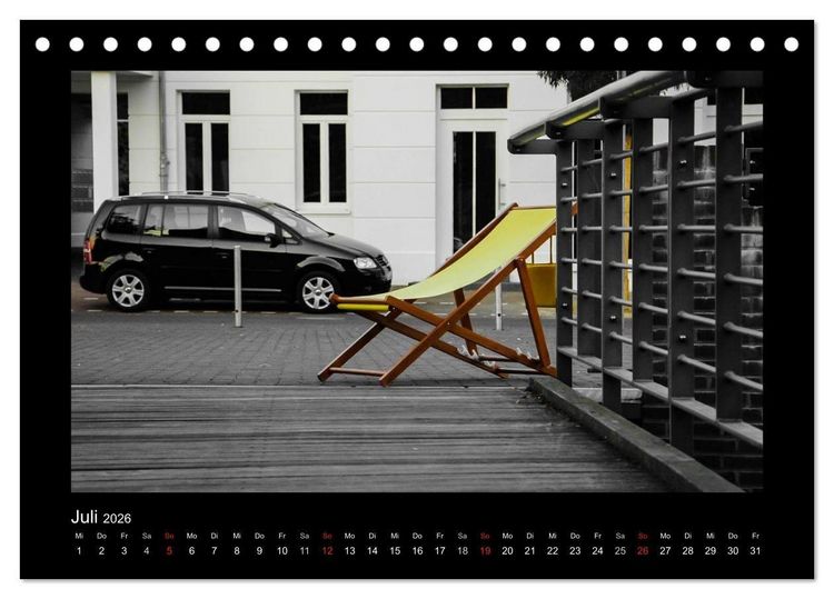 Produktbild: Sch&ouml;nes Kleve bei Tag und Nacht (Tischkalender 2026 DIN A5 quer), CALVENDO Monatskalender