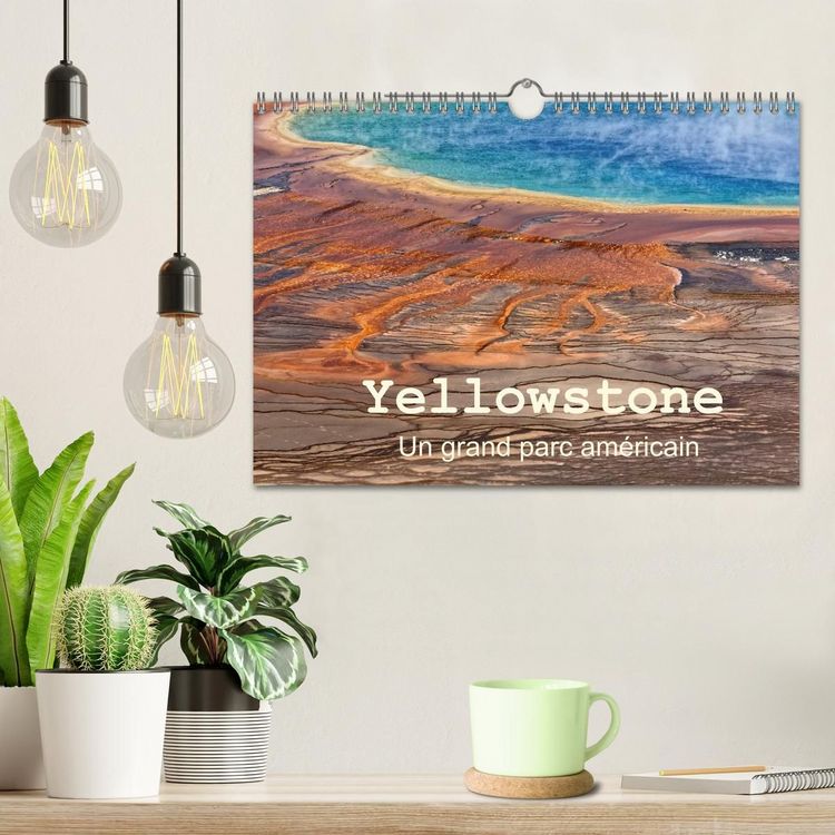 Produktbild: Yellowstone Un grand parc am&eacute;ricain (Calendrier mural 2027 DIN A4 vertical), CALVENDO calendrier mensuel