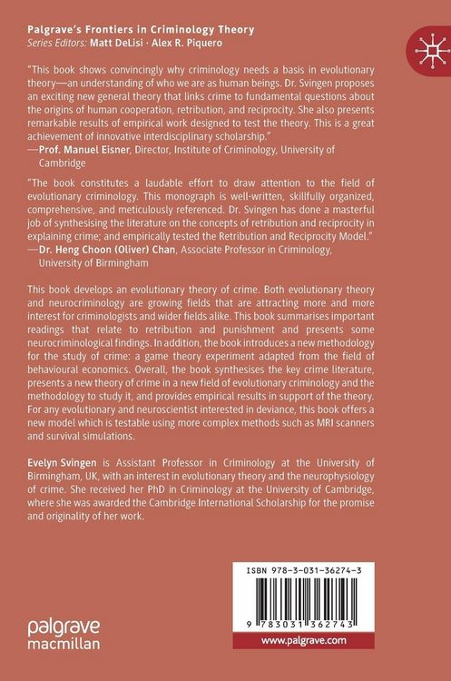 Produktbild: Evolutionary Criminology and Cooperation