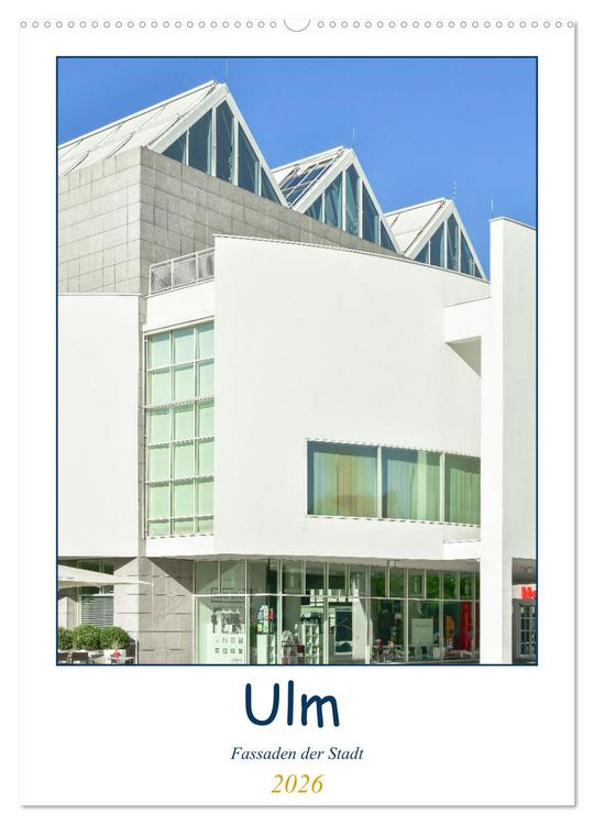 Produktbild: Ulm Fassaden der Stadt (Wandkalender 2026 DIN A2 hoch), CALVENDO Monatskalender