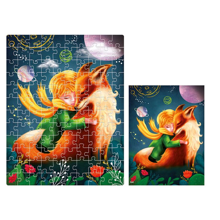 Produktbild: Puzzle De.tail Ein Junge und der Fuchs DT100-10