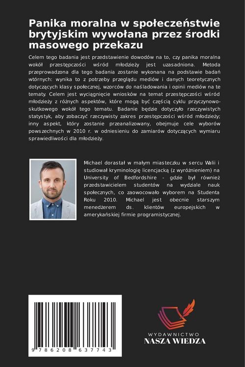 Produktbild: Panika moralna w spo&iquest;ecze&iquest;stwie brytyjskim wywo&iquest;ana przez &iquest;rodki masowego przekazu