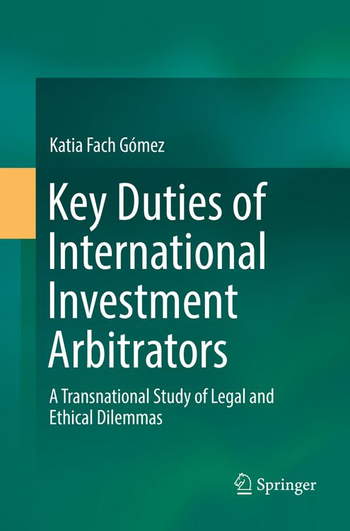 Produktbild: Key Duties of International Investment Arbitrators