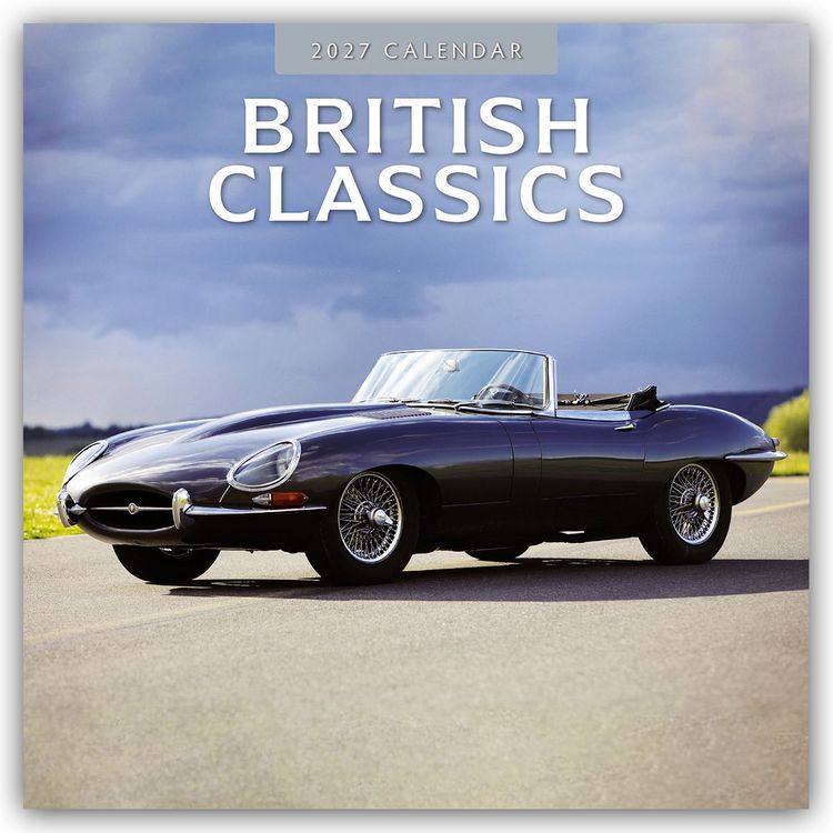 Produktbild: British Classics &ndash; Klassische britische Autos 2027 &ndash; 16-Monatskalender