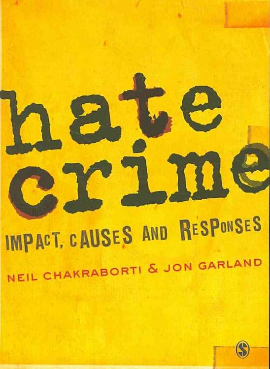 Produktbild: Chakraborti, N: Hate Crime
