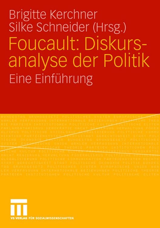 Produktbild: Foucault: Diskursanalyse der Politik