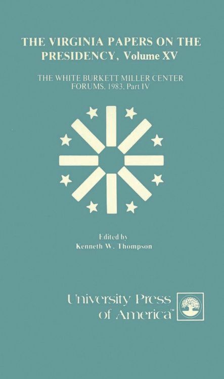 Produktbild: The Virginia Papers on the Presidency