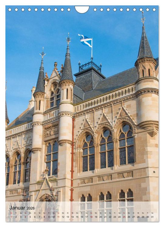 Produktbild: Schottland -Schottische Highlands (Wandkalender 2026 DIN A4 hoch), CALVENDO Monatskalender