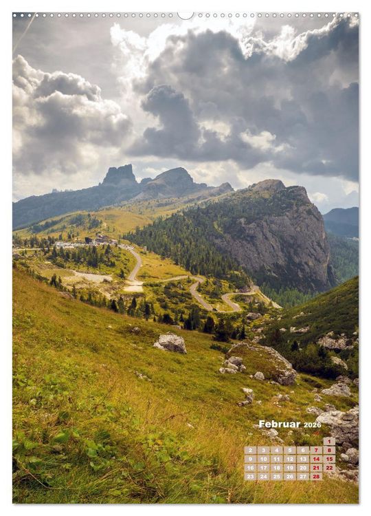 Produktbild: Dolomiten, ein Meer aus Bergen by VogtArt (Wandkalender 2026 DIN A2 hoch), CALVENDO Monatskalender