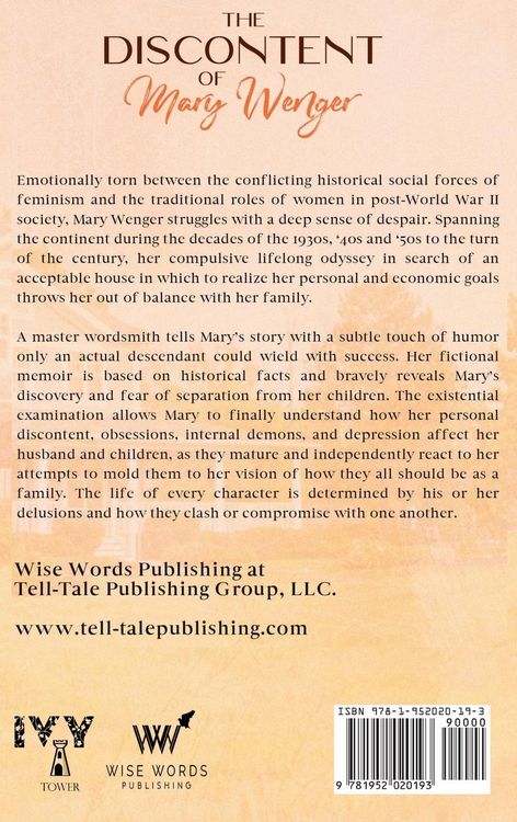 Produktbild: The Discontent of Mary Wenger