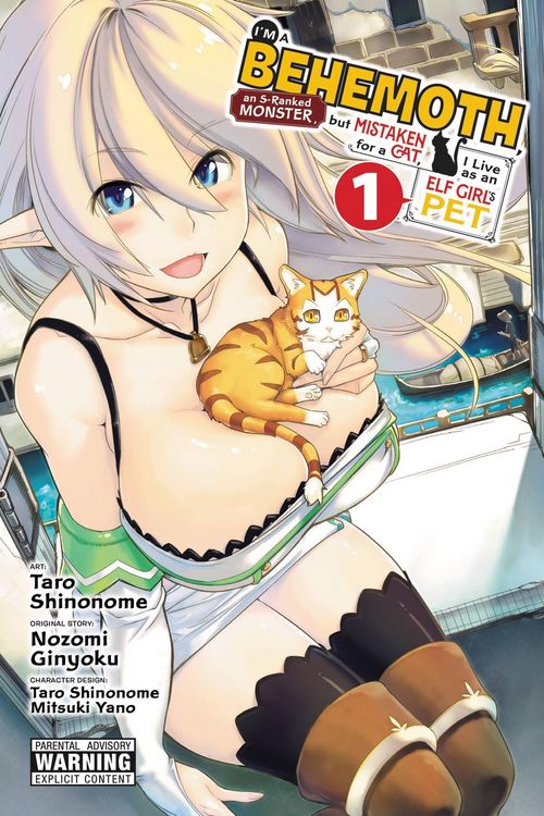 Produktbild: I'm a Behemoth, an S-Ranked Monster, but Mistaken for a Cat, I Live as an Elf Girl's Pet, Vol. 1 (manga)
