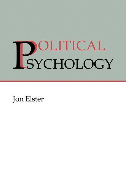 Produktbild: Political Psychology