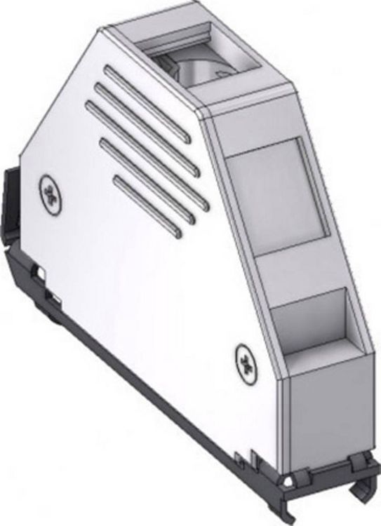 Produktbild: Deltron Connectors DCEM 37 D-SUB Geh&auml;use Polzahl: 37 Kunststoff, metallisiert 180 &deg;, 45 &deg; Metall 1 St.