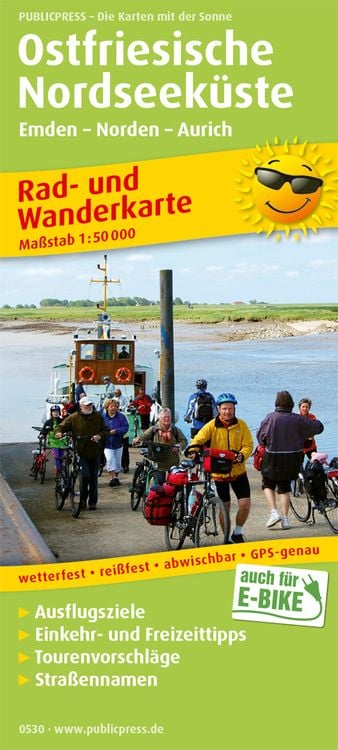 Bild vom Artikel Ostfriesische Nordseeküste, Westlicher Teil 1:50 000 vom Autor 
