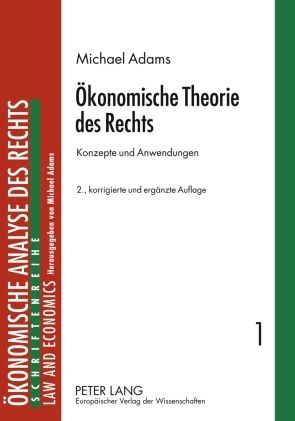 Produktbild: &Ouml;konomische Theorie des Rechts