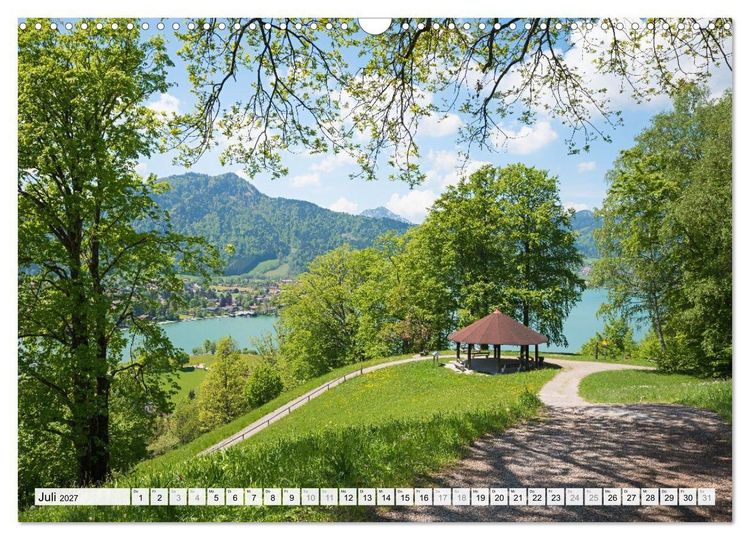 Produktbild: Es is so schee am Tegernsee (Wandkalender 2027 DIN A3 quer), CALVENDO Monatskalender