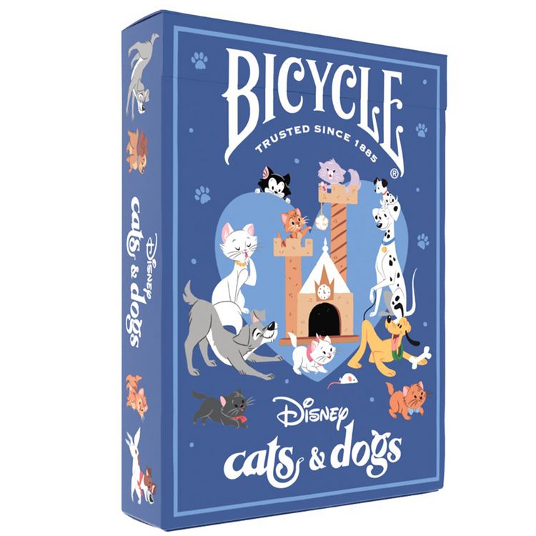 Produktbild: Bicycle Disney Cats and Dogs (Designer Spielkarten, Poker, Skat...)