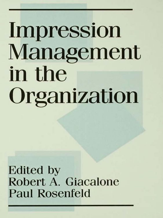 Produktbild: Impression Management in the Organization