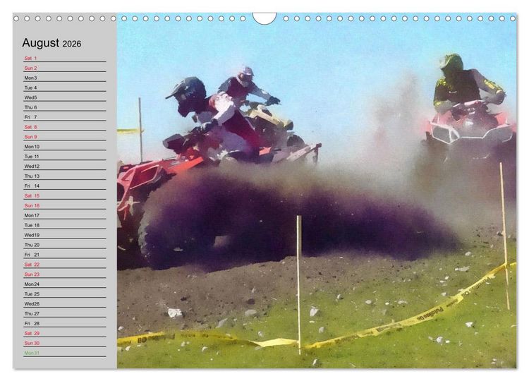Produktbild: Enduro Racing (Wall Calendar 2026 DIN A3 landscape), CALVENDO 12 Month Wall Calendar