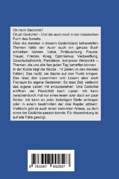 Produktbild: Das Leben in 14 Zeilen