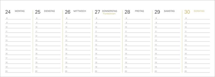 Produktbild: Eine Reise um die Welt Premium-Tischplaner 2027 - Wochenkalender mit 53 Fotografien