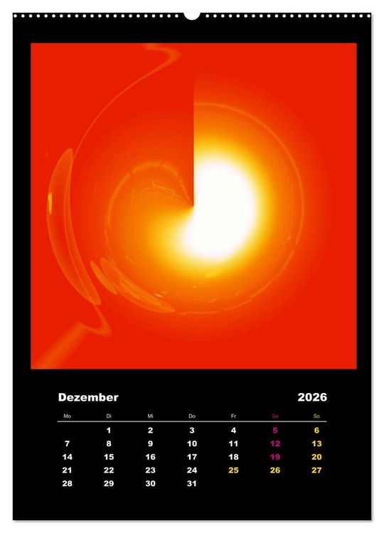 Produktbild: Licht-Portale (Wandkalender 2026 DIN A2 hoch), CALVENDO Monatskalender