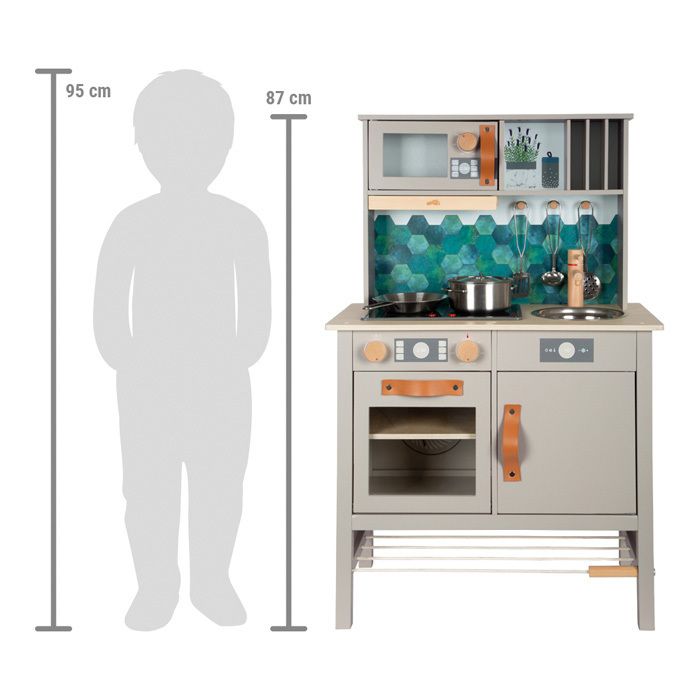 Produktbild: Kinderk&uuml;che grau tasty